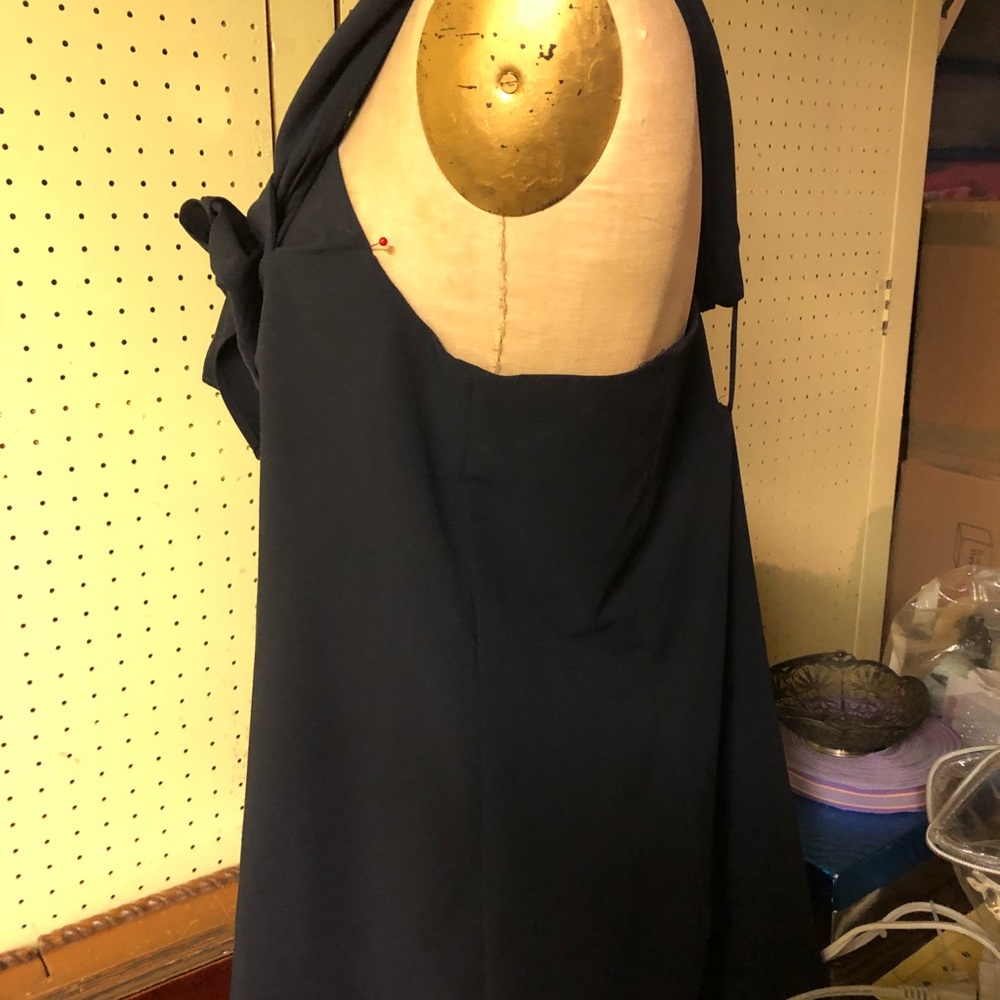 Navy buttoned down top - Picture 5 of 7